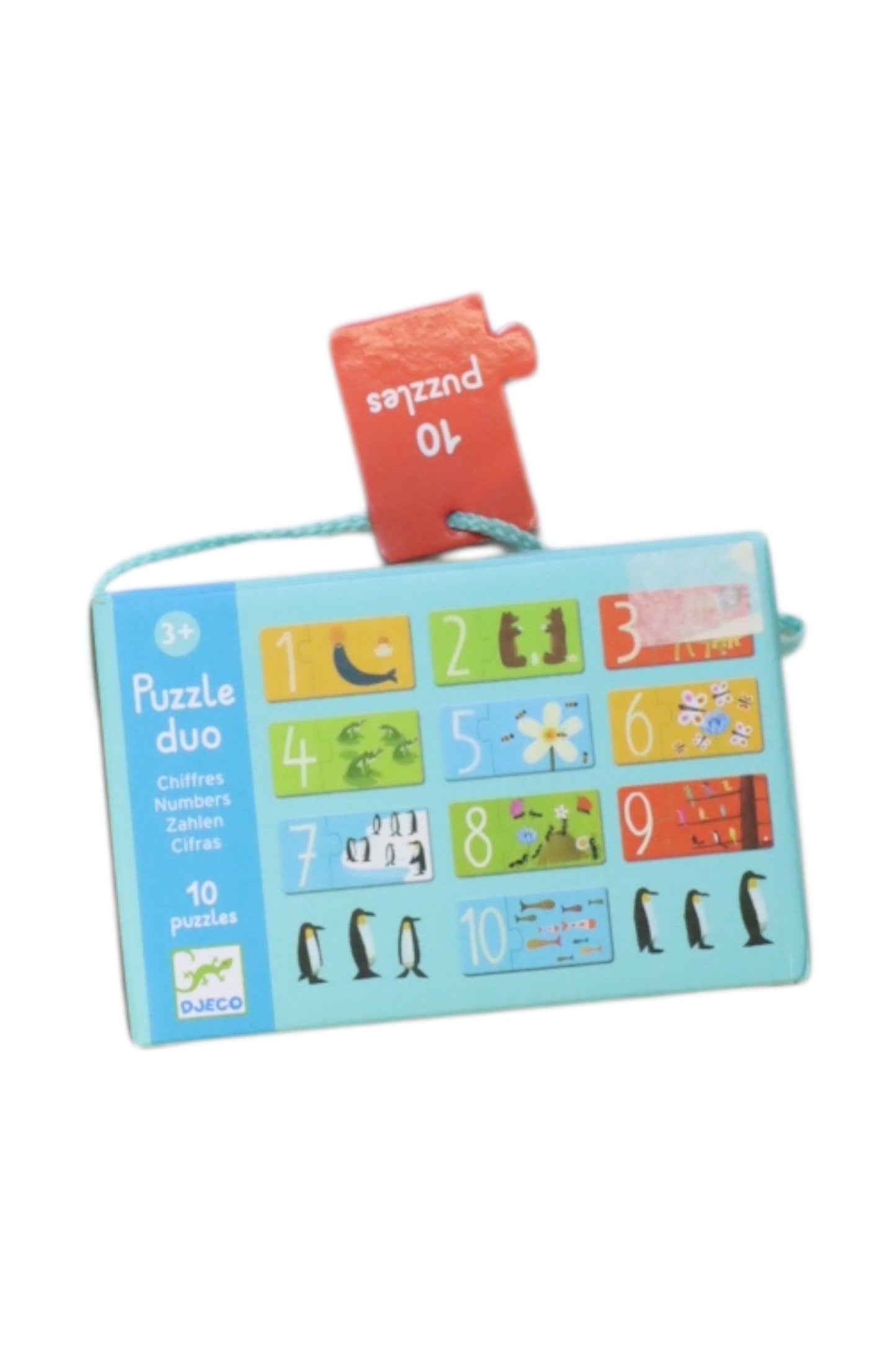 Djeco Puzzle Duo Chiffres O/S