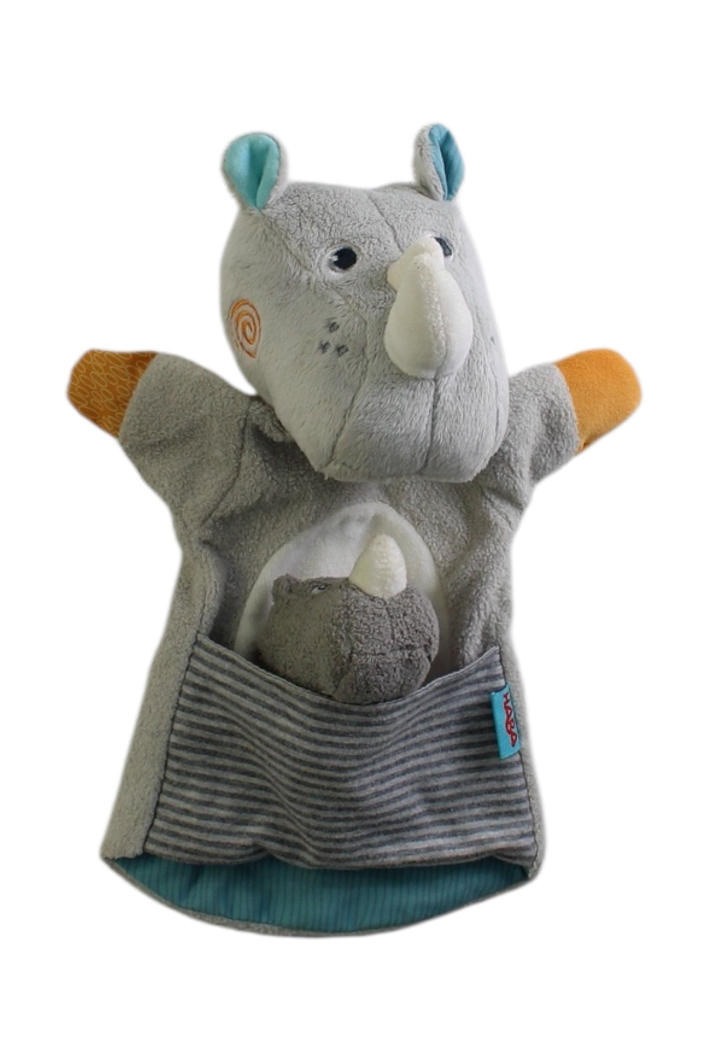 Haba Rhino Plush Toy O/S