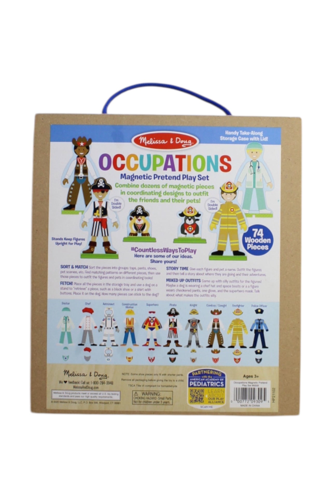 Melissa & Doug Wooden Puzzle Set O/S