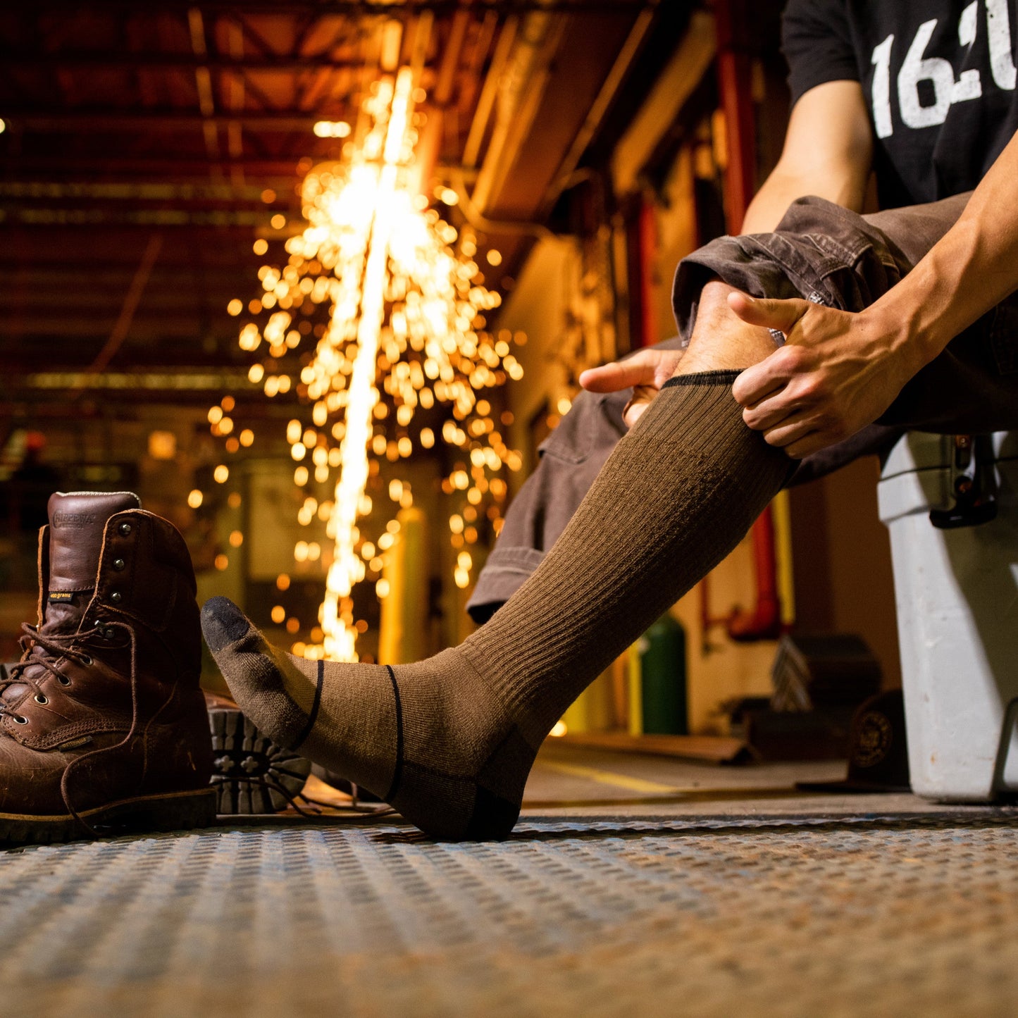Men's Paul Bunyan Over-the-Calf Midweight Work Sock