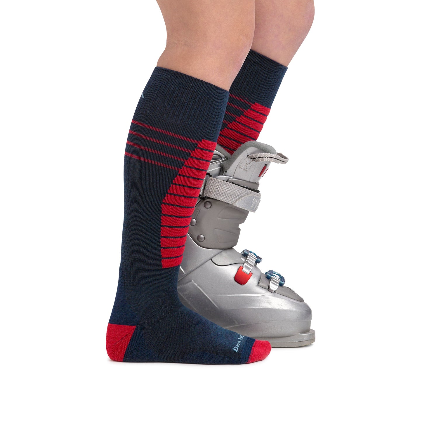 Kids Edge Over-the-Calf Midweight Ski & Snowboard Sock-Last Chance