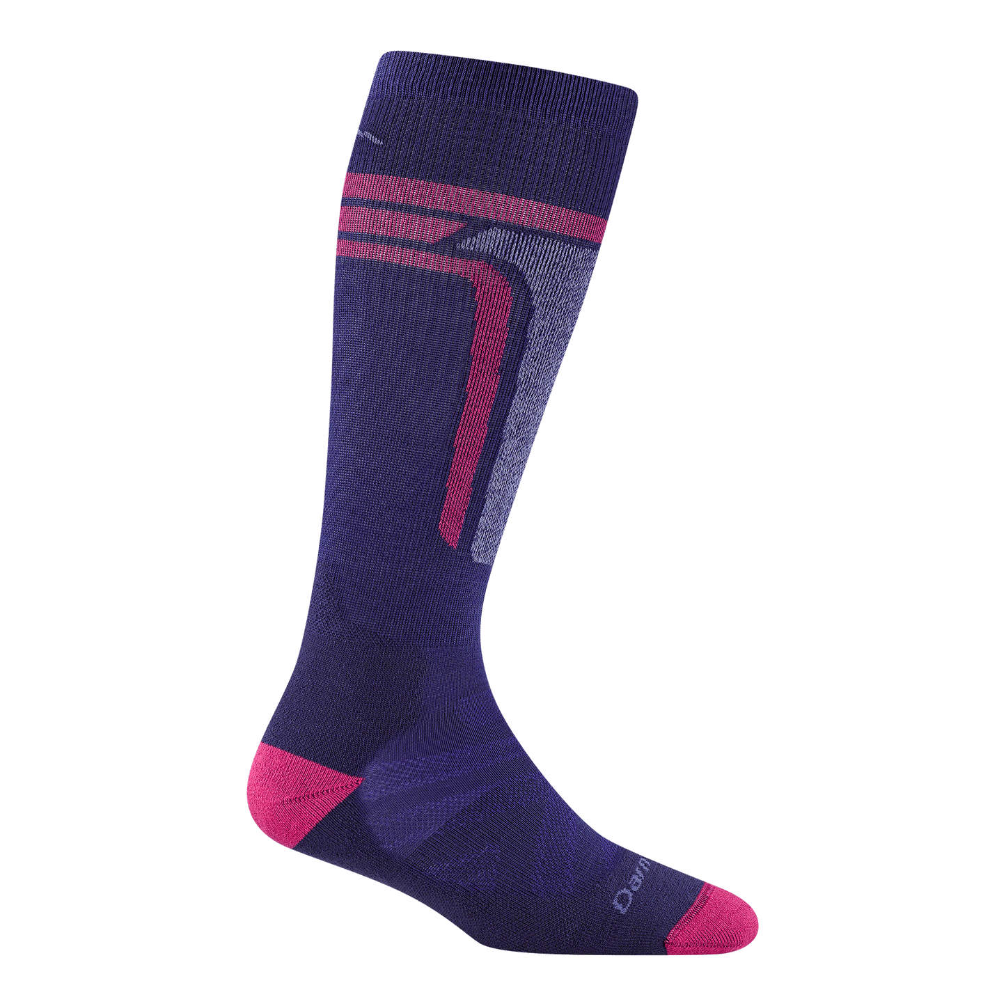 Kids T-Bar Over-the-Calf Midweight Ski & Snowboard Socks