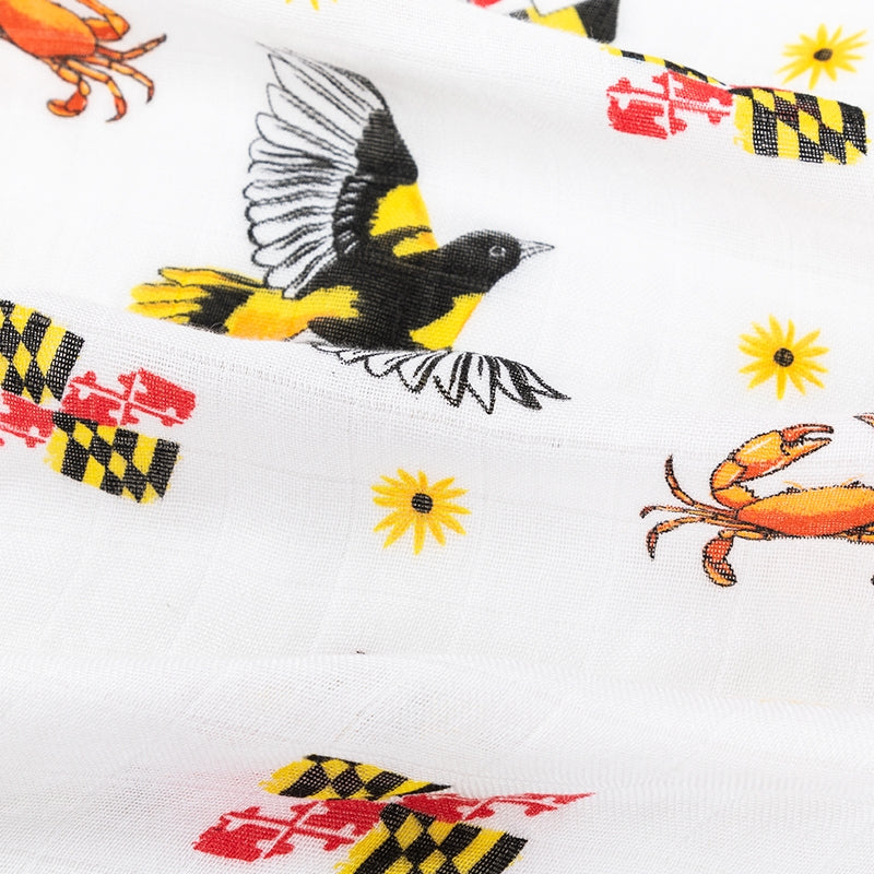 Maryland Baby Swaddle Blanket