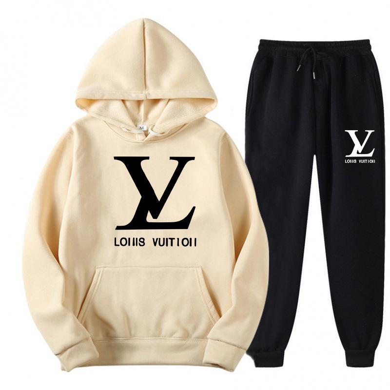 Fashion Versatile Women's Hoodie Two-piece Set 1023112715