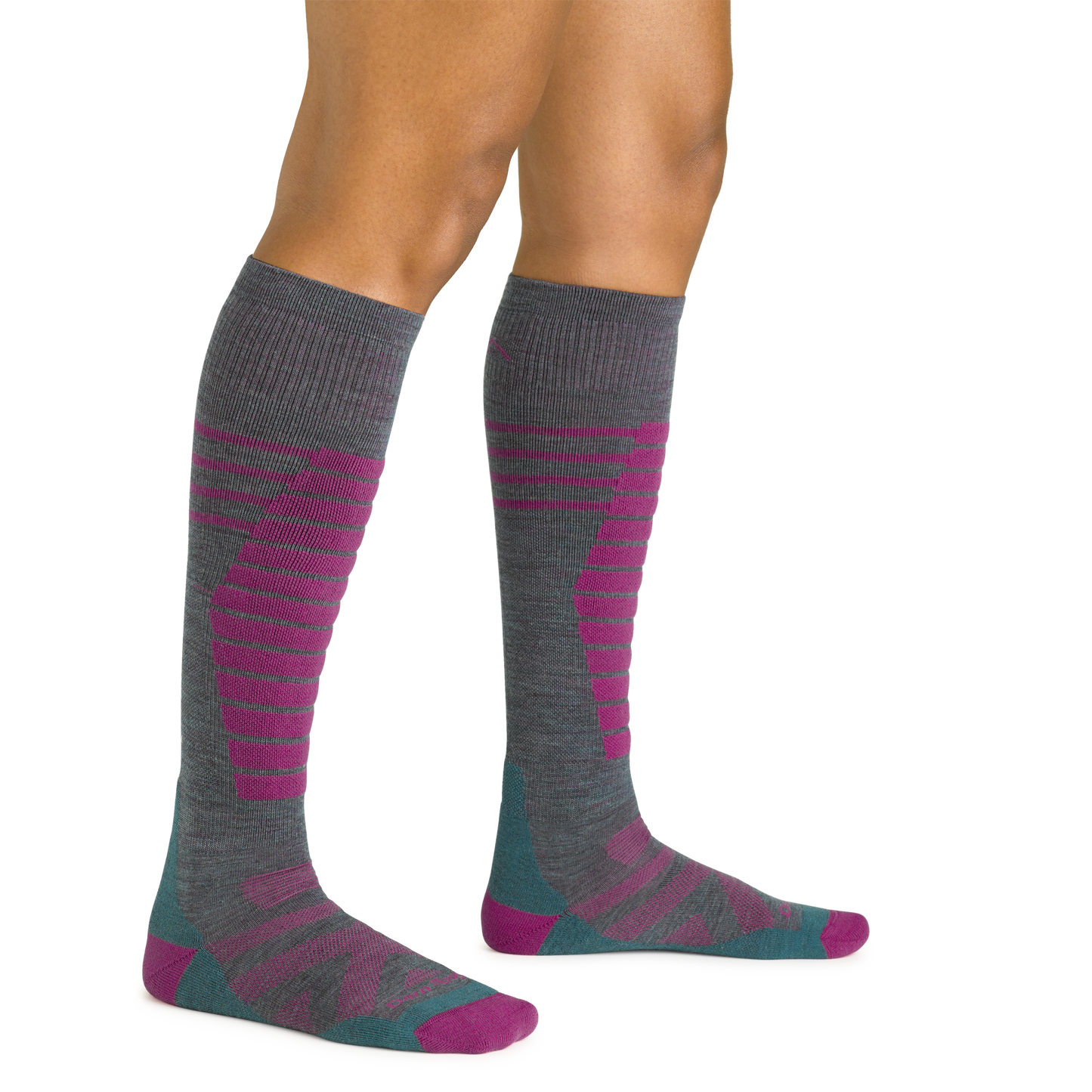 Women's Edge Over-the-Calf Midweight Ski & Snowboard Sock-Last Chance