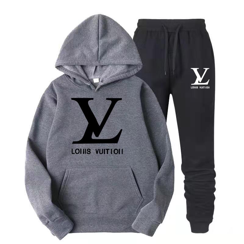 Fashion Versatile Women's Hoodie Two-piece Set 1023112715