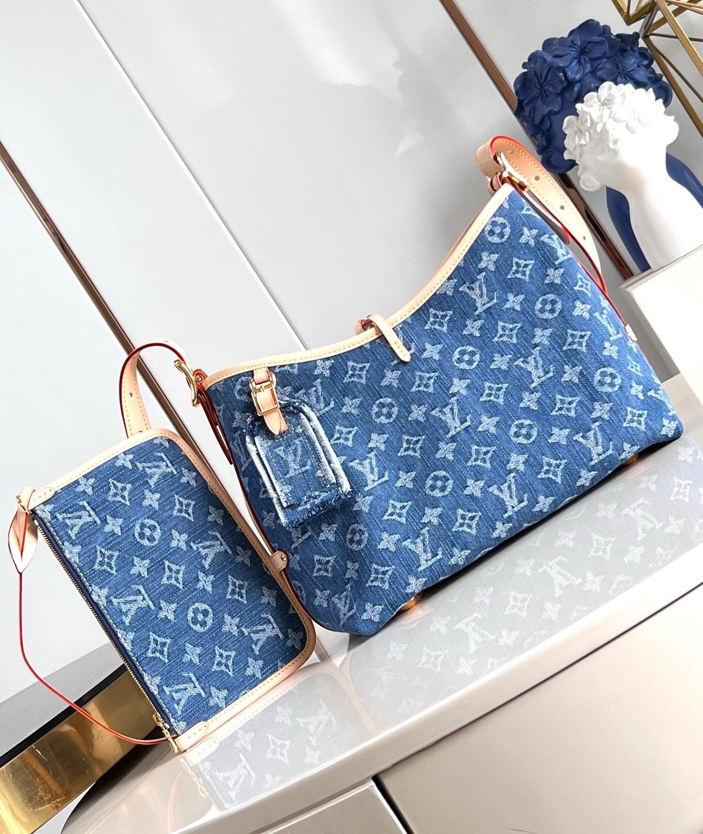 Limited edition denim carryall medium XC0425091601