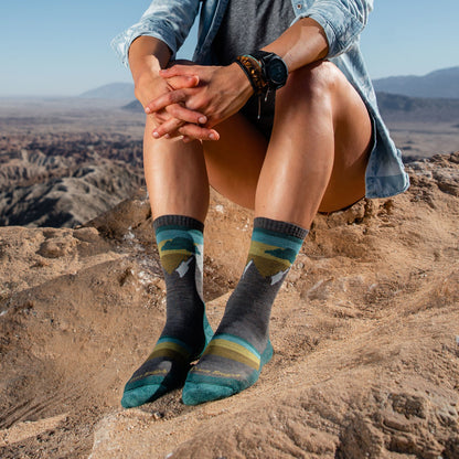 Women's Sunset Ledge Micro Crew Lightweight Hiking Socks