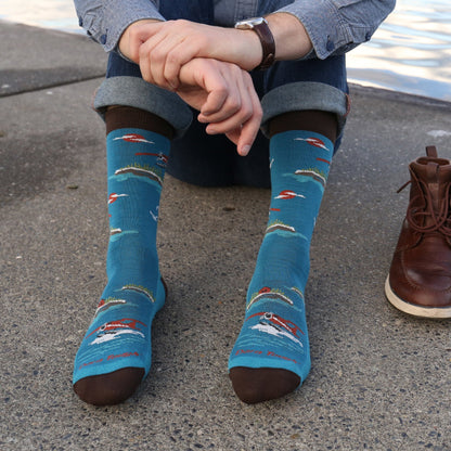 Men's Float Boat Crew Lightweight Lifestyle Socks