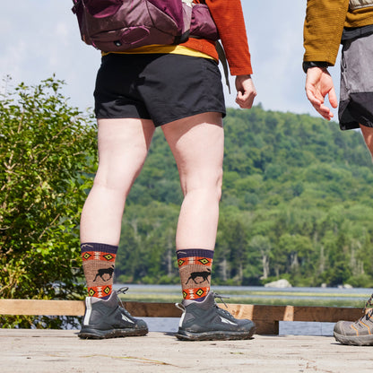 Men's and Women's Hiker Boot Sock 2-Pack Hiking Socks