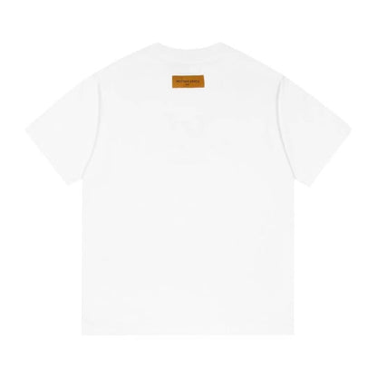 Spring and summer new letter classic round neck printed short-sleeved T-shirt loose 1209023