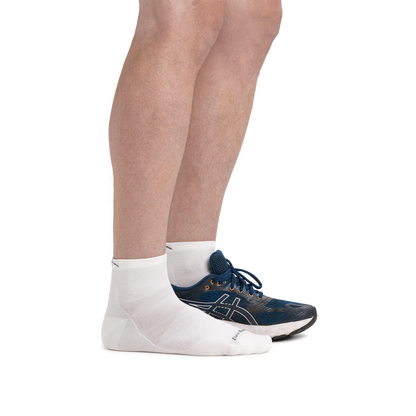 Men's Run Quarter Ultra-Lightweight Running Socks