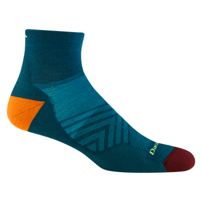 Men's Run Quarter Cushioned Ultra-Lightweight Running Socks