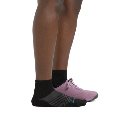 Women's Run Quarter Cushioned Ultra-Lightweight Running Socks