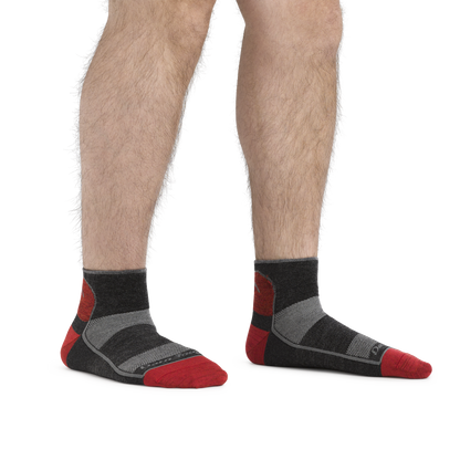 Men's 1715 Quarter Lightweight Running Socks