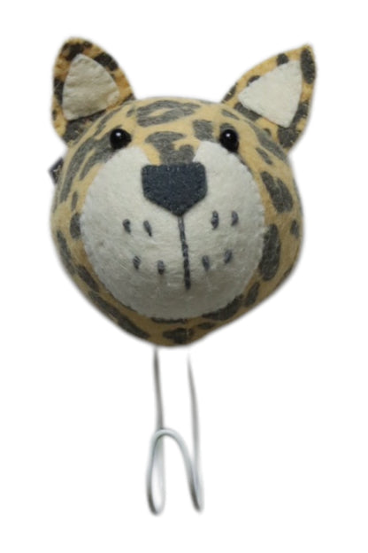 Fiona Walker England Leopard Wall Hook O/S