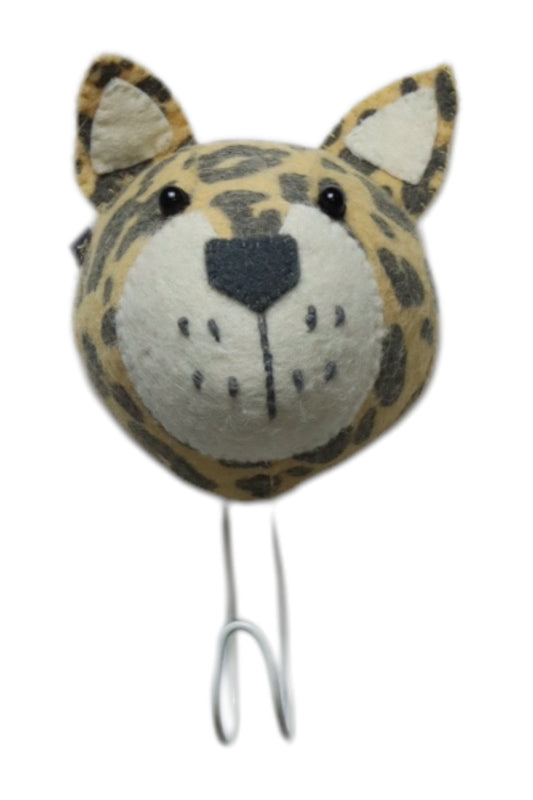 Fiona Walker England Leopard Wall Hook O/S