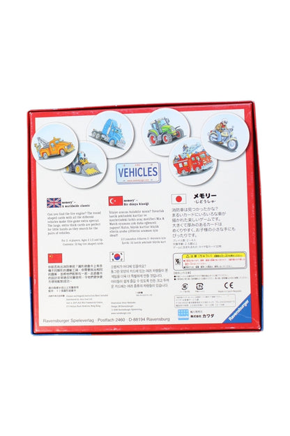 Ravensburger Vehicles Memory Game O/S