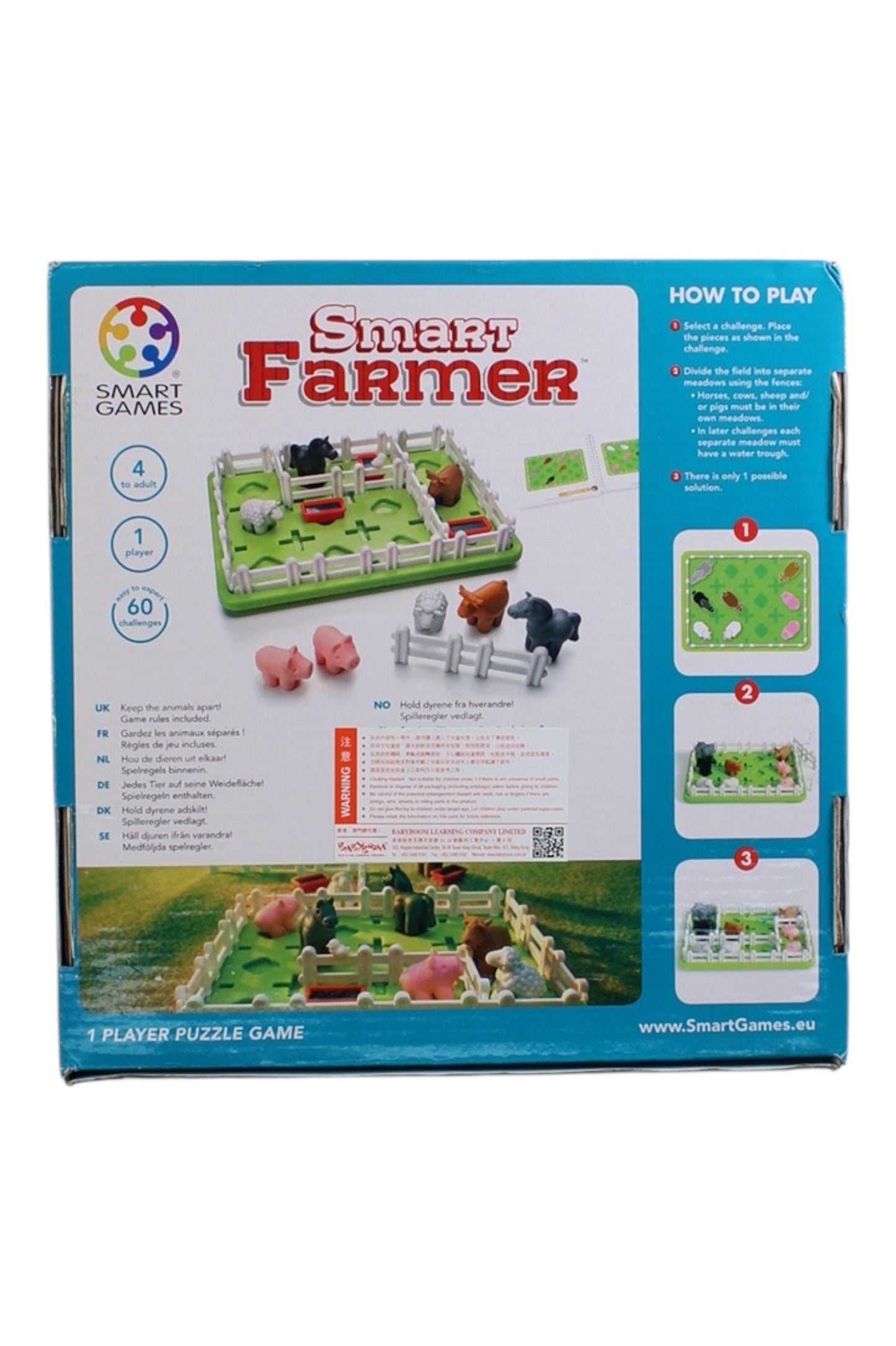 Smart Games Smart Farmer Board Game - 4T