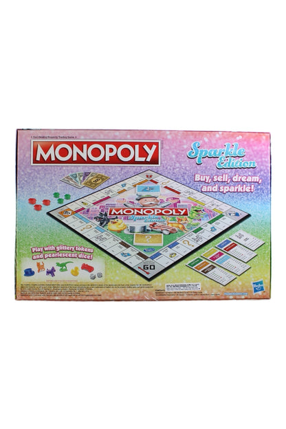 Hasbro Monopoly Sparkle Edition Board Game O/S