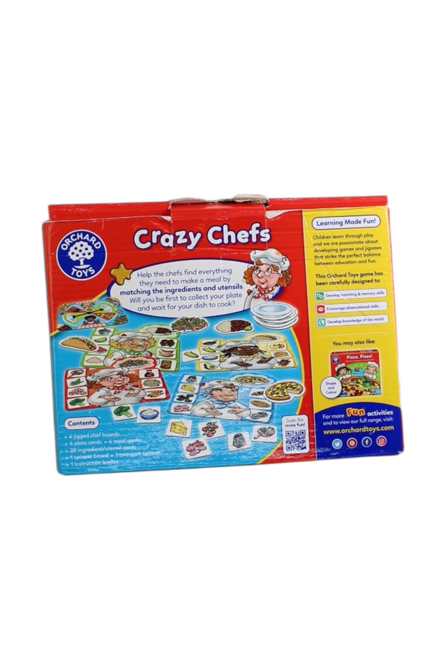 Orchard Toys Crazy Chefs Board Game, 3-6T