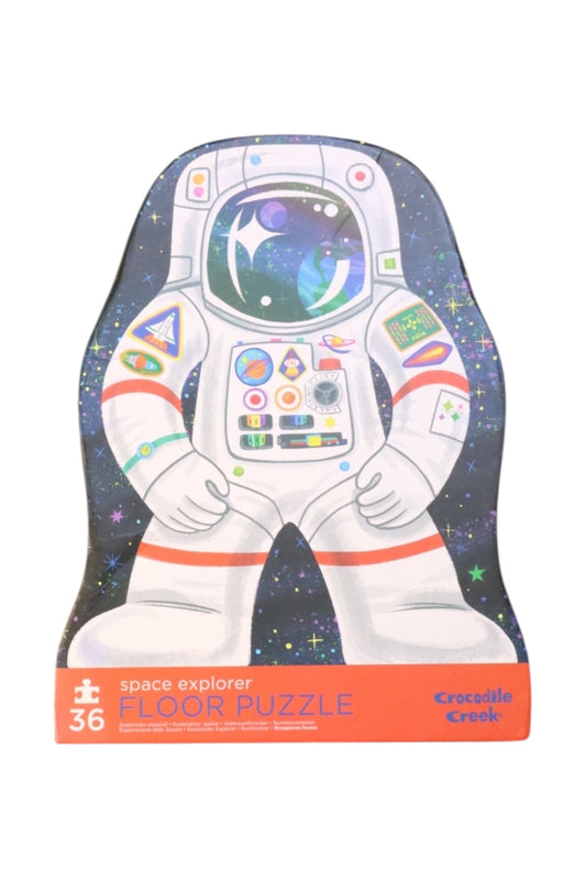Crocodile Creek Space Explorer Floor Puzzle O/S
