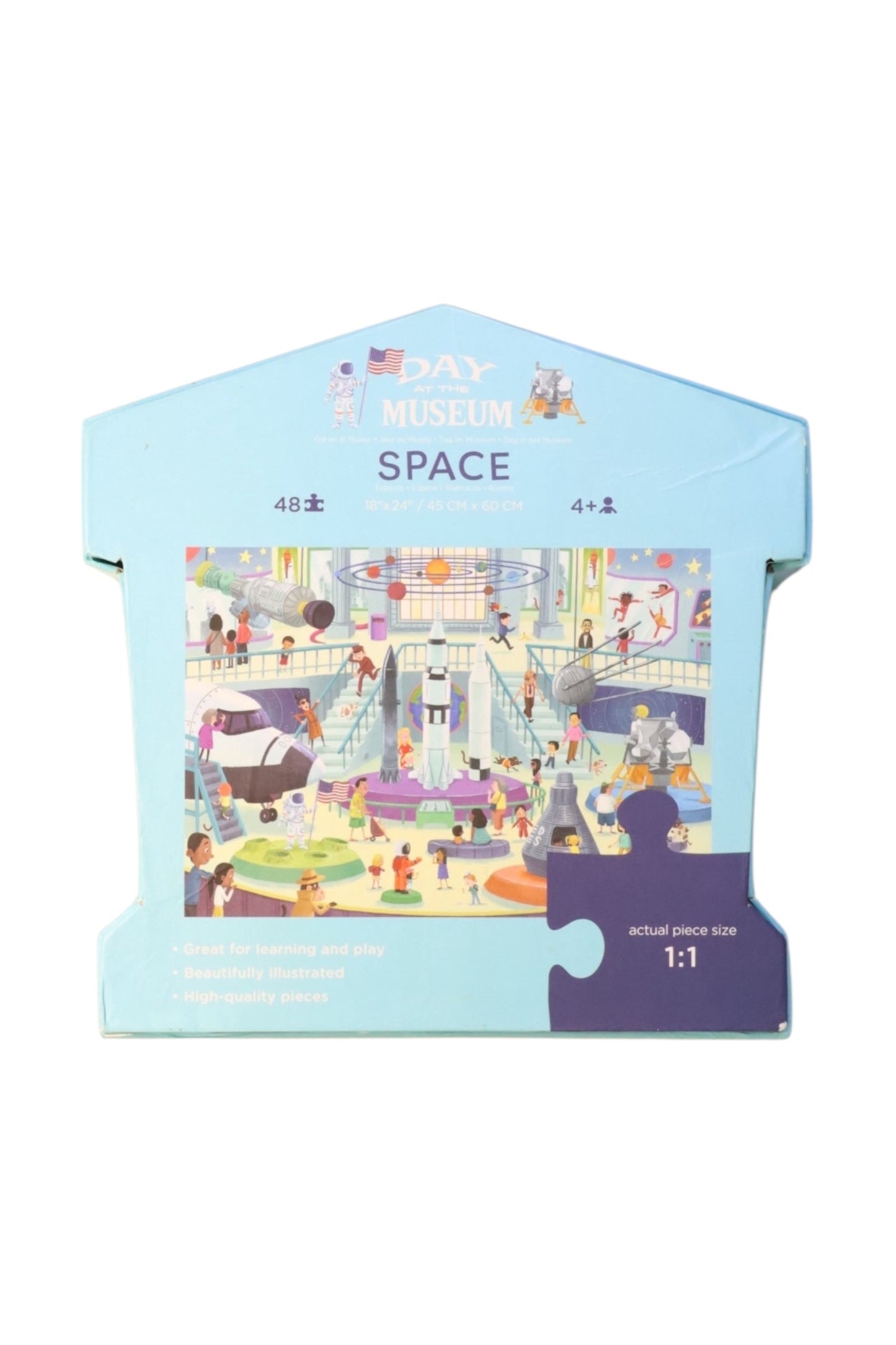 Crocodile Creek Space Puzzle O/S