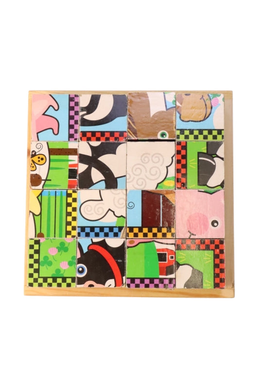 Melissa & Doug Farm Cube Puzzle O/S