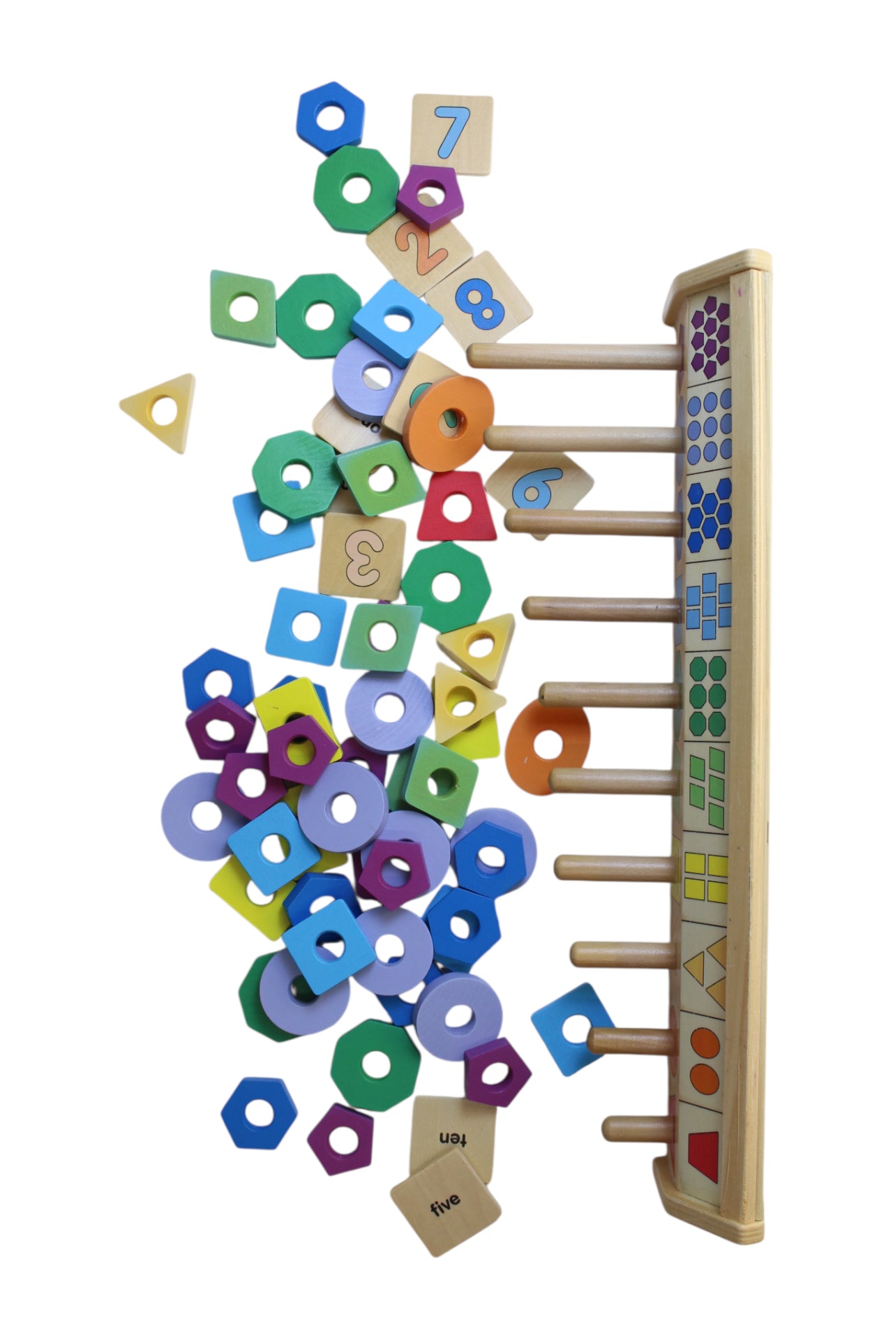 Melissa & Doug Educational Math And Shape Activity Set O/S