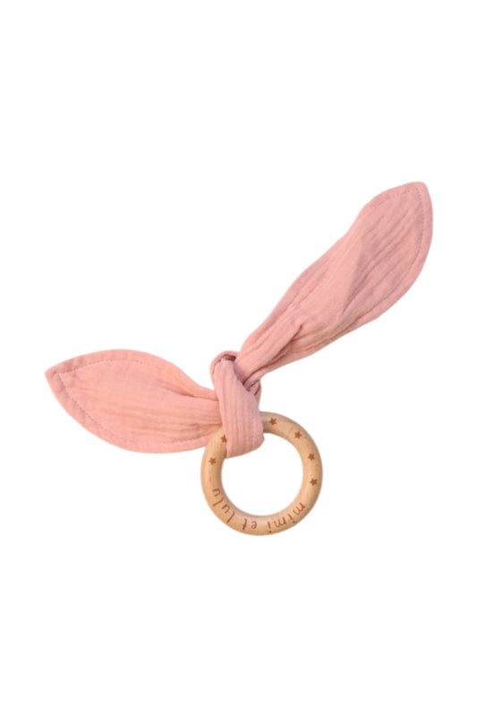 Mimi Et Lulu Wooden Ring Rattle O/S