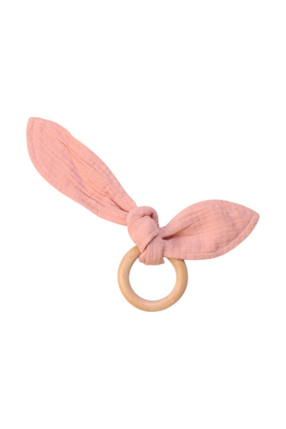 Mimi Et Lulu Wooden Ring Rattle O/S