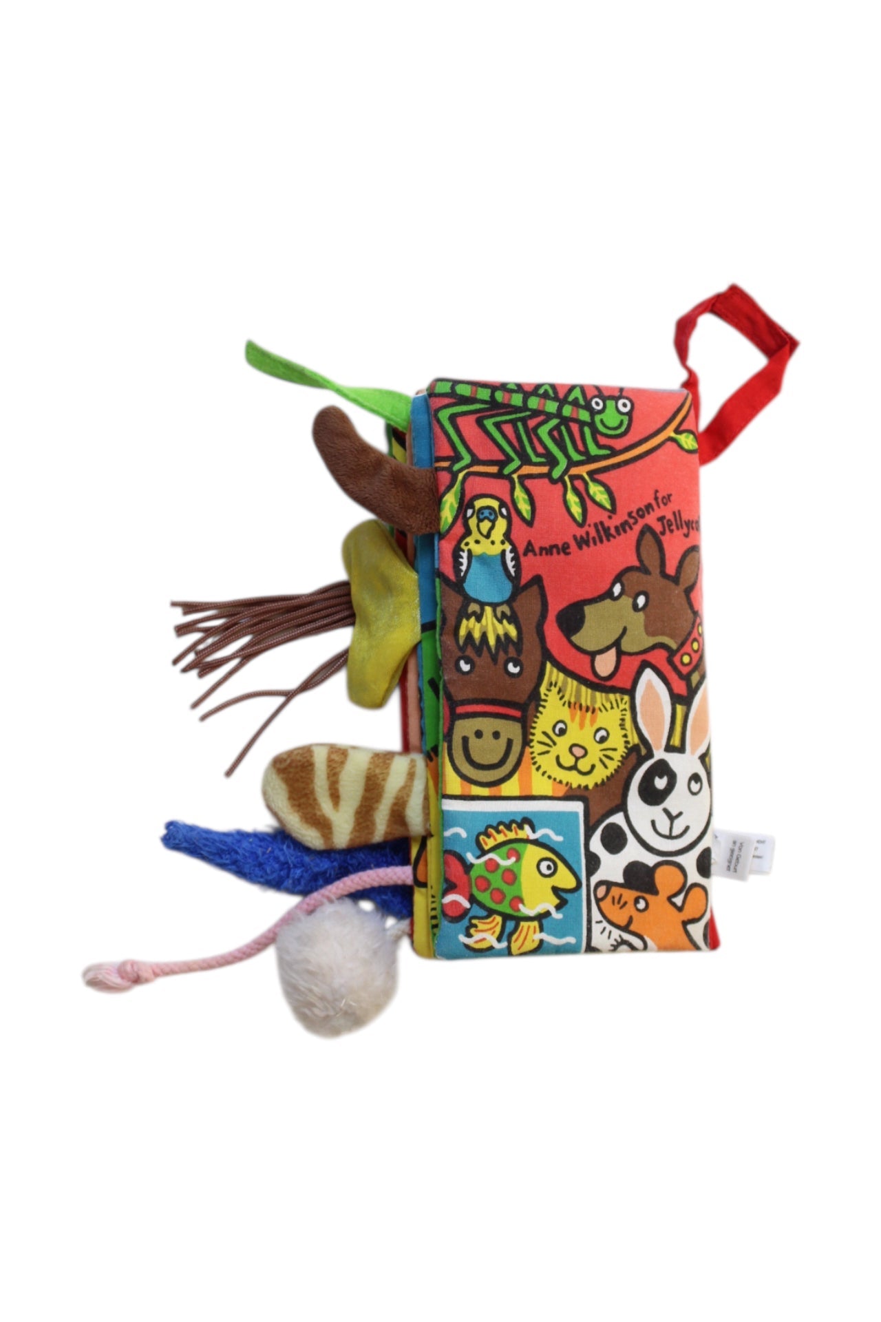 Jellycat Pet Tails Cloth Book O/S