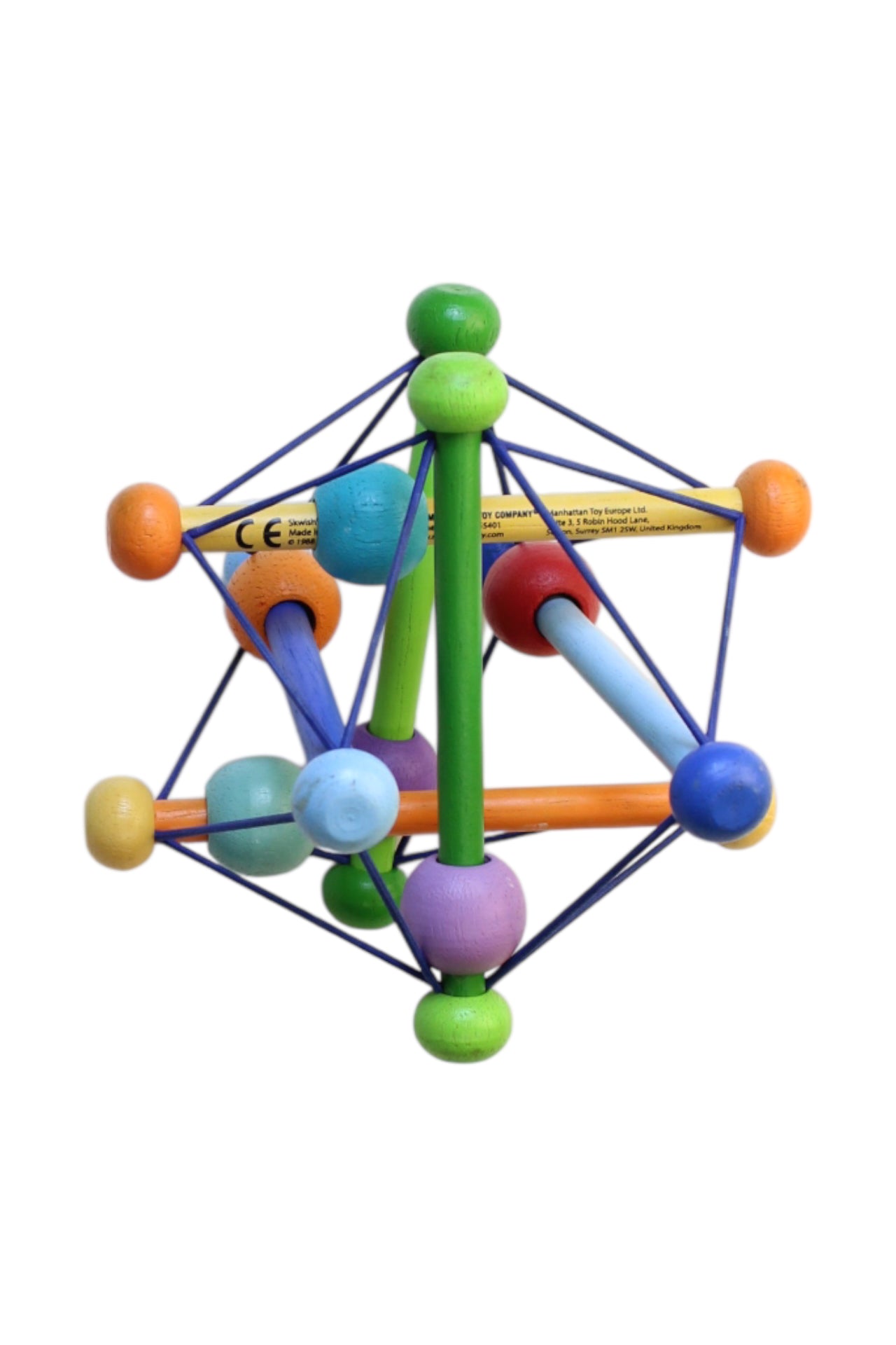 Manhattan Toy Winkel Rattle And Sensory Teether Toy O/S