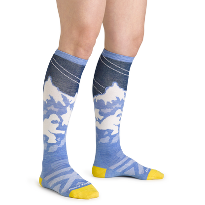 Women's Yeti Over-the-Calf Lightweight Ski & Snowboard Socks