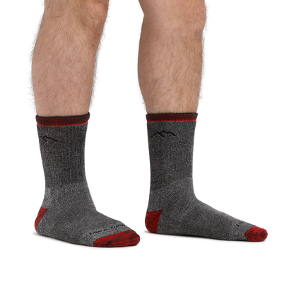 Men's Mountaineering Micro Crew Heavyweight Hiking Socks