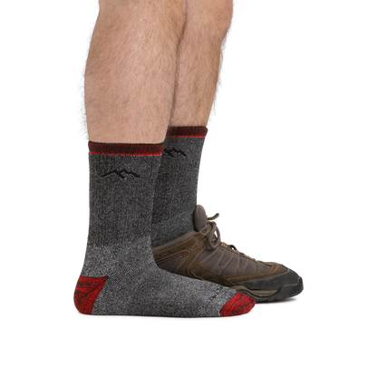 Men's Mountaineering Micro Crew Heavyweight Hiking Socks