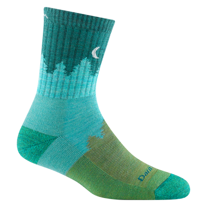 Women's Treeline Micro Crew Midweight Hiking Socks