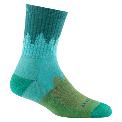 Women's Treeline Micro Crew Midweight Hiking Socks