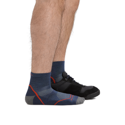 Men's Light Hiker Quarter Lightweight Hiking Socks
