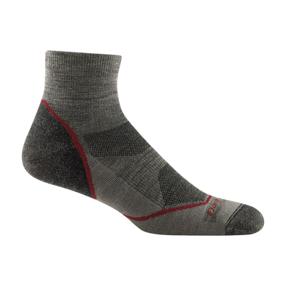Men's and Women's Hiker 1/4 Sock 2-Pack
