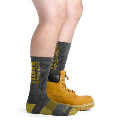 Men's Backbone Boot  Midweight Work Sock