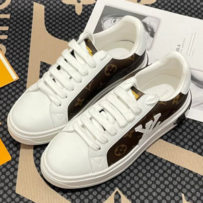 Lv Patchwork Denim Casual Shoes 1025030401