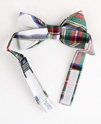 Boys Plaid Bow Tie