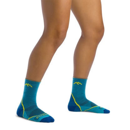 Kids Light Hiker Micro Crew Lightweight Hiking Socks