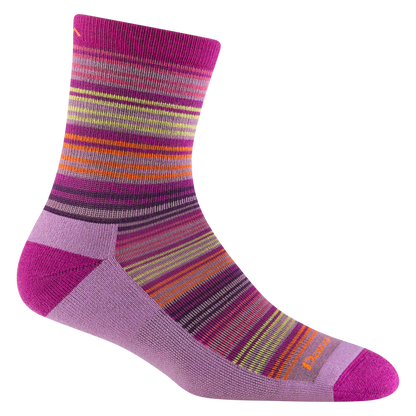 Kids Zebra Canyon Micro Crew Lightweight Hiking Socks