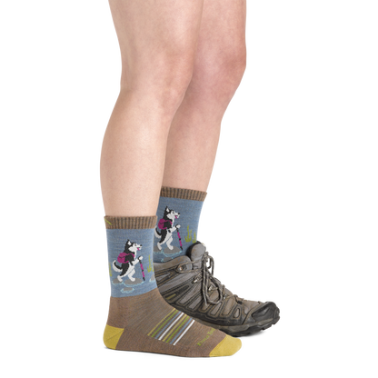 Women's Critter Club Micro Crew Lightweight Hiking Socks