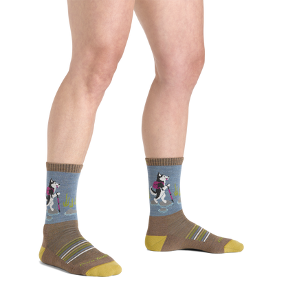 Women's Critter Club Micro Crew Lightweight Hiking Socks