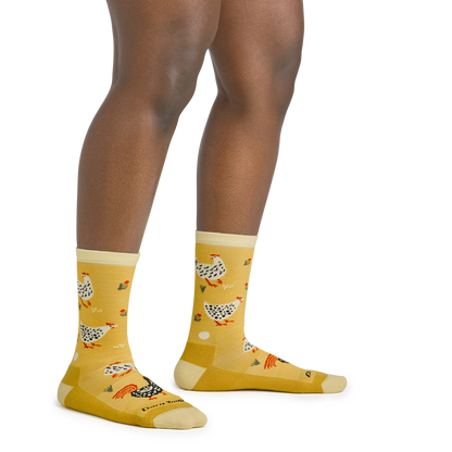 Women's Mother Clucker Crew Lightweight Lifestyle Socks