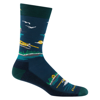 Men's Float Boat Crew Lightweight Lifestyle Socks