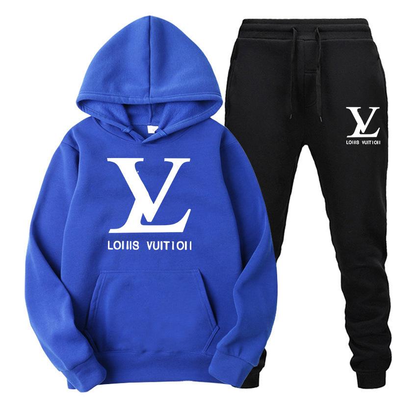 Fashion Versatile Women's Hoodie Two-piece Set 1023112715